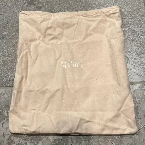 Badgley Mischka Emerie Slip On Embellished Flats Black, Size 5.5 NEW +DustBag