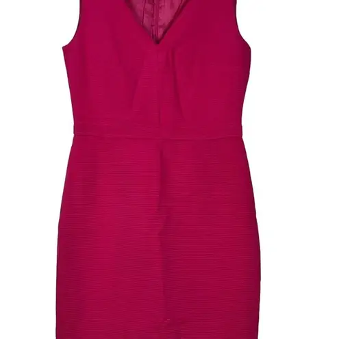 Max Mara Vintage Made In Italy Textured Sleeveless Pink Sheath Dress Size XS
