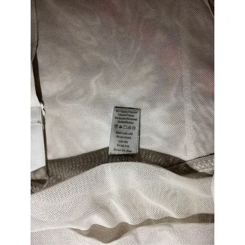 Baci Lingerie Night Gown Lace Sleepwear Sleep Dress Ruffles Purple Size undefined