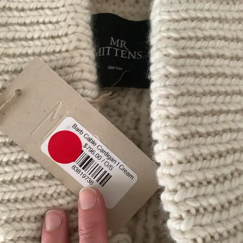 I Love Mr Mittens NWT Barb Cardigan Cream