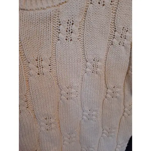 Kate Collins Yellow Knit Short Sleeve Sweater Made in the USA