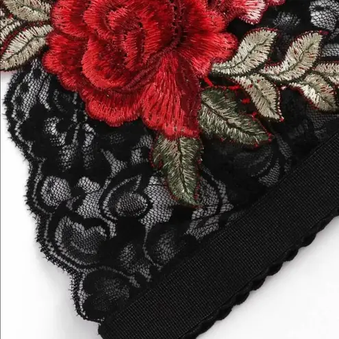 Rose Harness Lace Bralette New Size undefined