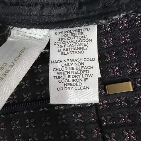 Ann Taylor LOFT Julie Skinny Dark Navy Blue Ankle Dress Pants Womens Size 10 NWT