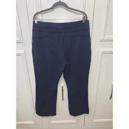 Made for life Women's 1X Blue Knit Capri Pants Elastic Waist Casual - Image 5