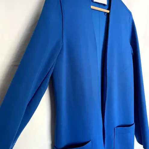 Carolina Belle Montreal royal blue heavy overcoat pockets women's size medium