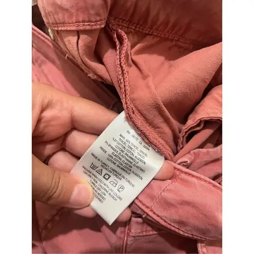 Anthropologie  hei hei salmon colored skinny jeans size 27