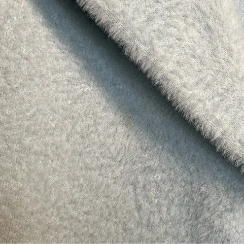 NVLT Anthropologie Light Blue Soft Short Trench Style Coat Sz XL