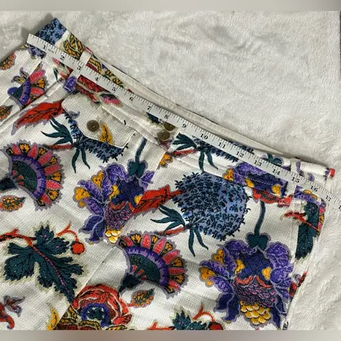 J.Crew Kickout Crop Pant In Paisley Floral Size 10