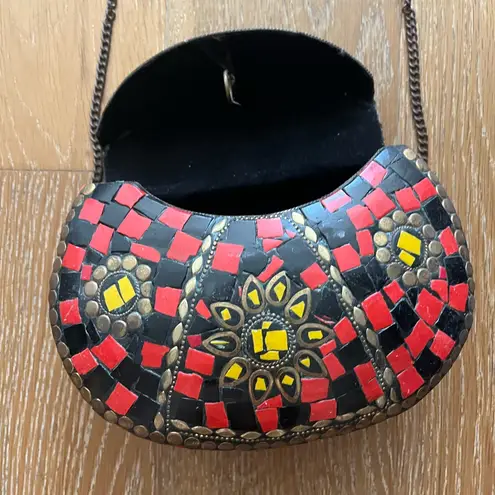Artisan Mosaic Crossbody Bag