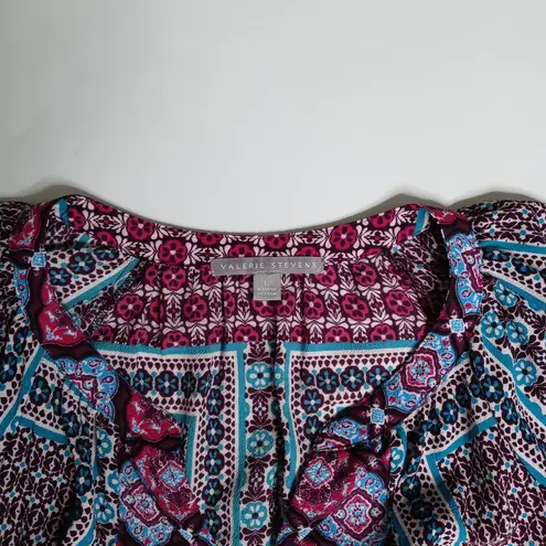 Valerie Stevens Women's Floral Blouses Size Large