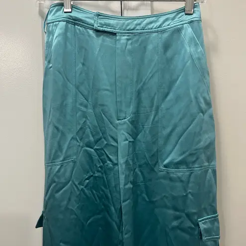 36.5 NICHOLAS Blue Nori Pants Size 2 US $