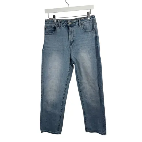 Poetry Dylan High Rise Straight Jeans Light Wash Ankle Capsole Womens UK 12 US 8