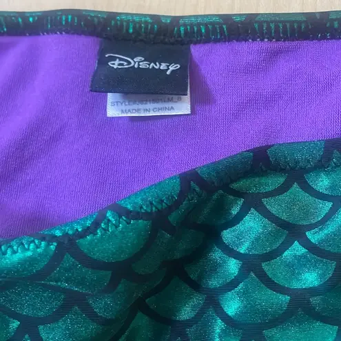 Torrid HOT TOPIC DISNEY Little Mermaid Ariel Green Scales Ruffled Swim Bottom EUC XXL