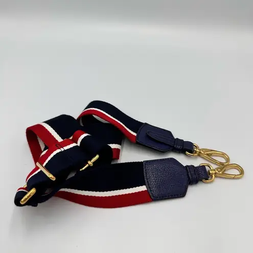 Miu Miu
Mid blue Madras leather 2 way tote