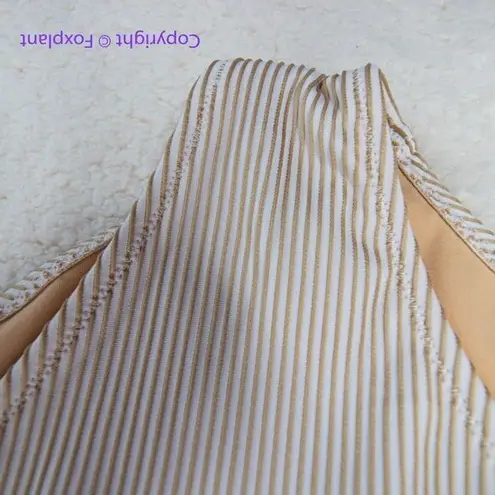 NEW Rhythm x Free People Noumea boy leg bikini bottom, size L Brown Size L