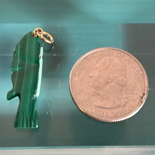 Collection 5 Carved Stone Pendants Fish Wolf Fish Sea Horse Lightening Bolt Purple