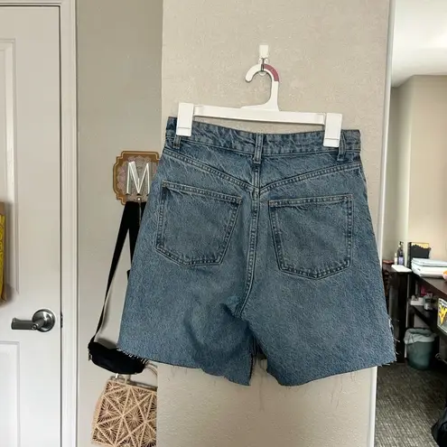 ZARA  | Women’s Denim Cut Off High Waisted Shorts Medium Wash Size 4