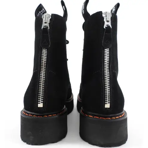 R13 NEW Suede Single Stack Boot, 38