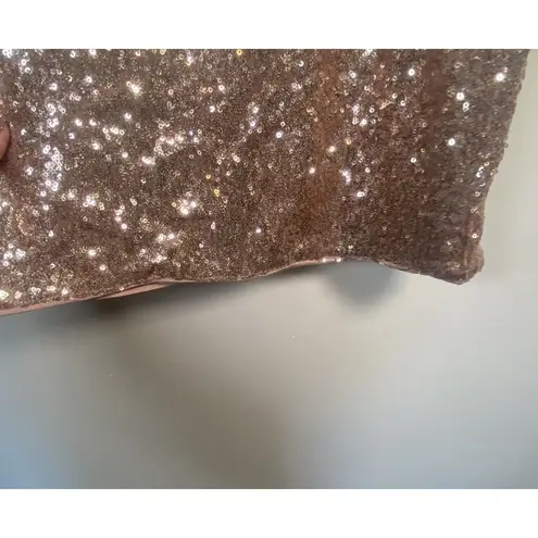 Hello Molly  Sequin Halter Dress Size 6 HoCo Party Holiday Date Night Glitter NWT