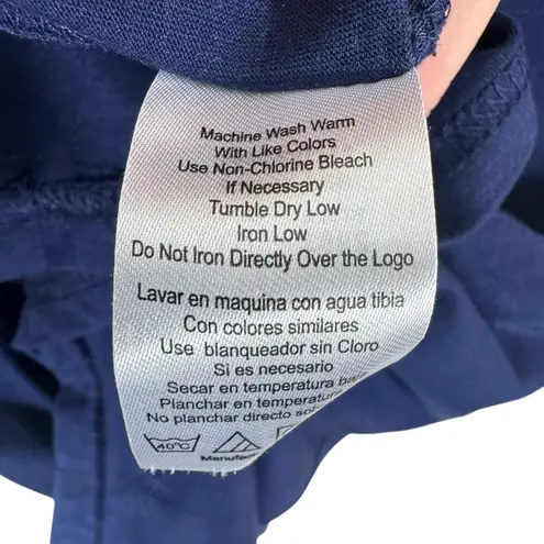 Adar Universal Navy Underscrubs Long Sleeve Crew Neck Lightweight T