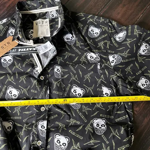 Los Angeles Apparel Denim shorts & button down shirt set Tilly’s casual classic