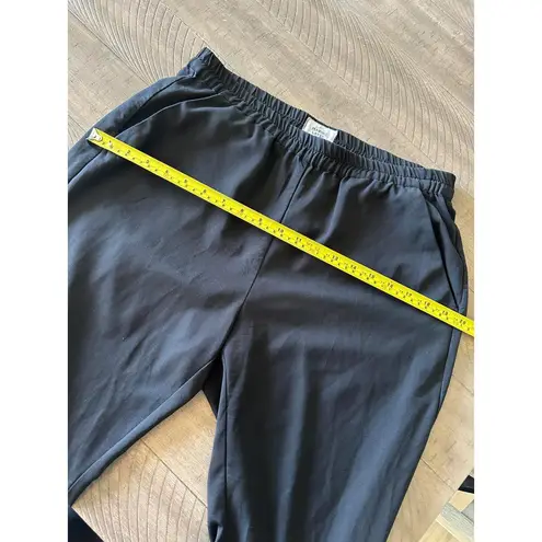 Marine layer Allison Pull On Pant in Black Split Dolphin Hem Women’s size Medium