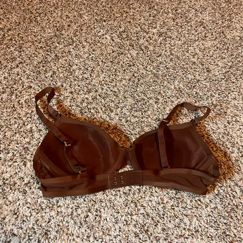 CUUP The Demi Bra Everyday Comfort Support Brown Lingerie 34B Size undefined