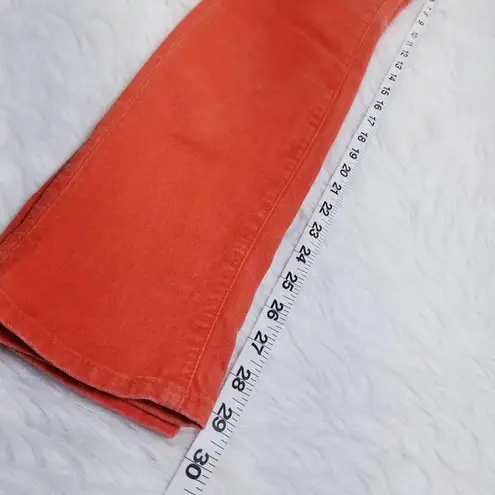 Vince  Denim Orange Skinny Colored Jeans