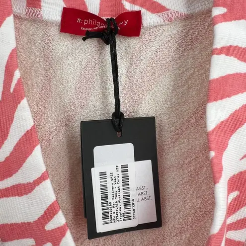 n:philanthropy Tropical Abstract Coral Short Sleeve