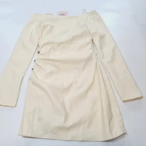 Nanushka Moha Dress in Vanilla