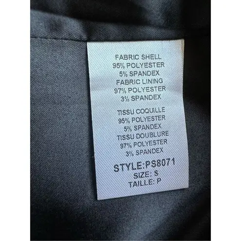 Elan Satin Blazer in Black Size S