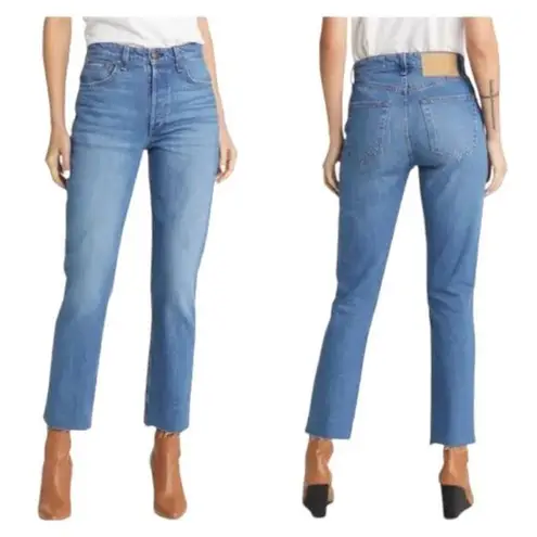 Rag and Bone  Nina High-Rise Ankle Cigarette Straight Leg Jeans Blue Womens Size 29