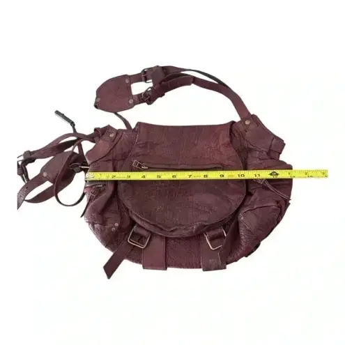 Leather Messenger Bag Crossbody Flap Over Purse Shoulder Bag Satchel Brown