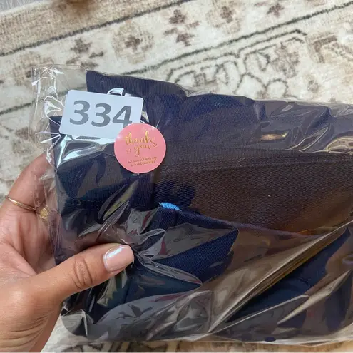 Southern Tide  Navy Pulliver with Striped Collar