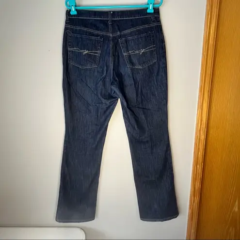 New York & Company Battery Park Bootcut Jean Size 10 Blue