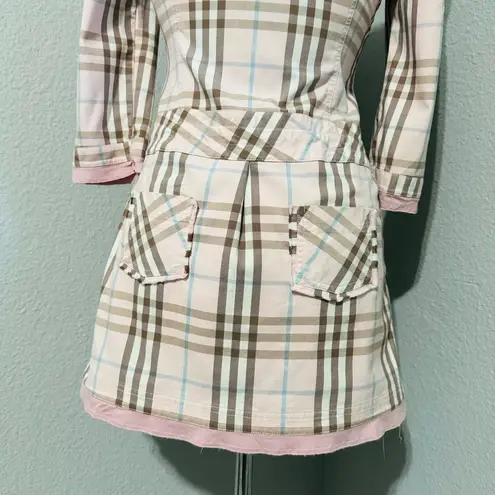 No Brand Pink Spectacular‎ Tailored Collared Button