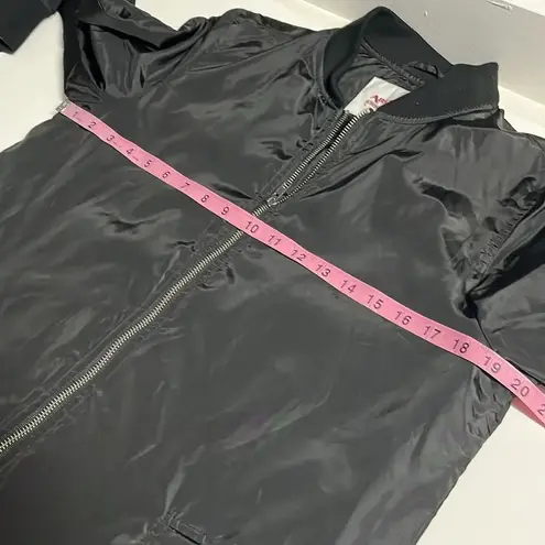 Arizona Jeans Arizona Jean Co jacket small black wind breaker style jacket snap button pocket