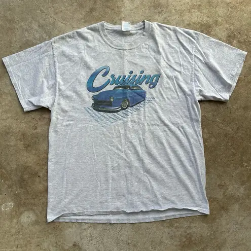 Port Authority Vintage “cruisin” treasure bay Mississippi 2019 classic car tee