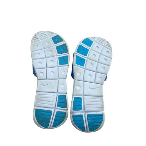 Nike  Womens Blue/Green Slide-On Sandals Shoes Size 6 SKU 8284