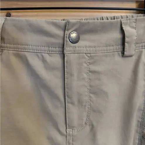 Duluth Size 16W Plus Size Nylon Blend Cargo Dry On The Fly Skort UPF 50 Tan