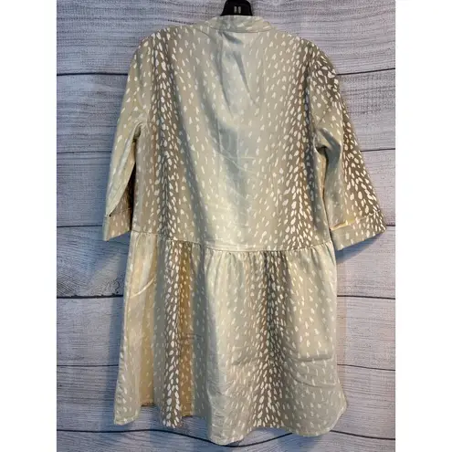 Tuckernuck Antelope Royal Shirt Dress Size M White Size M