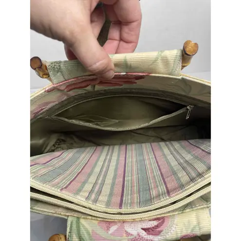 Lady Jayne Ltd Womens Floral Bamboo Tapestry Purse Vintage Tote