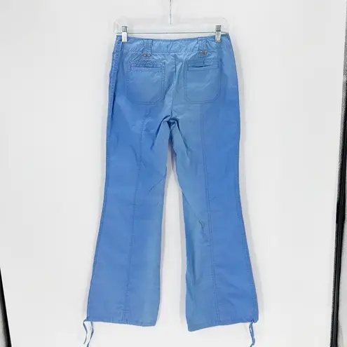 EXPRESS Vintage  low rise flare blue pants 90s sz S no doubt vibes