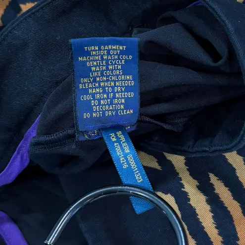 Polo Golf Ralph Lauren Skort Skirt Animal Tiger Print size 4 Brown