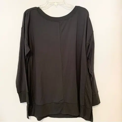 Garnet Hill Ribbed-Detail Tunic