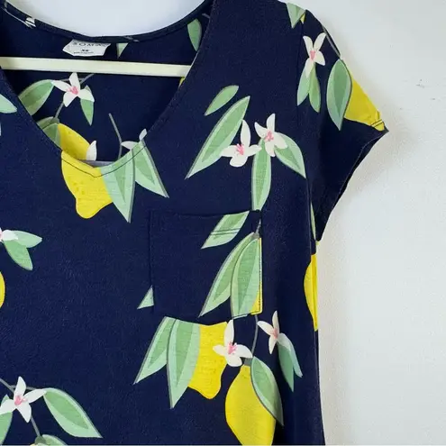 Soma Cool Nights Short Sleeve Sleepshirt Lemons XS X