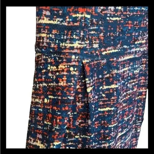 Plenty By Tracy Reese Plenty Tracy Reece Multicolor Short Sleeve Drop Waist A-Line Dress Size 2 Color