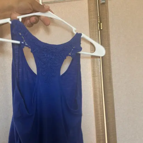 Motherhood Women's  maternity Blue Tank Top small