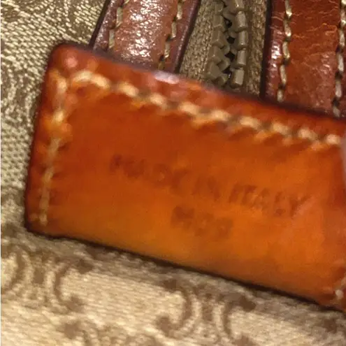 CELINE Authentic Macadam Boston Bag