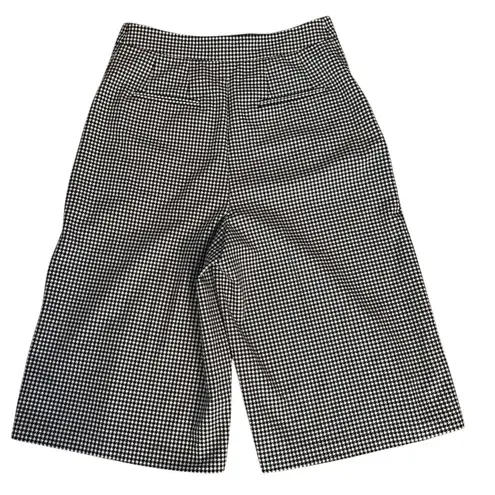 Maeve Anthropologie Size 6 Tailored Culottes Shorts Houndstooth Academia Black